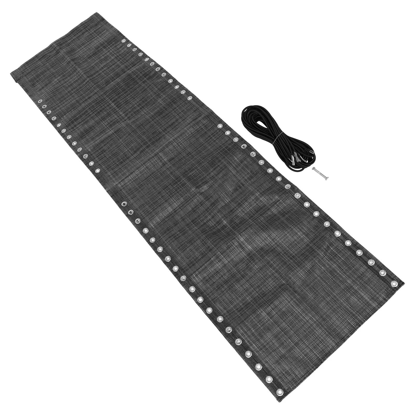 1 conjunto de tecido dobrável para substituição de poltrona, à prova d'água, respirável, reclinável, capa para cadeira ao ar livre, corda de nylon