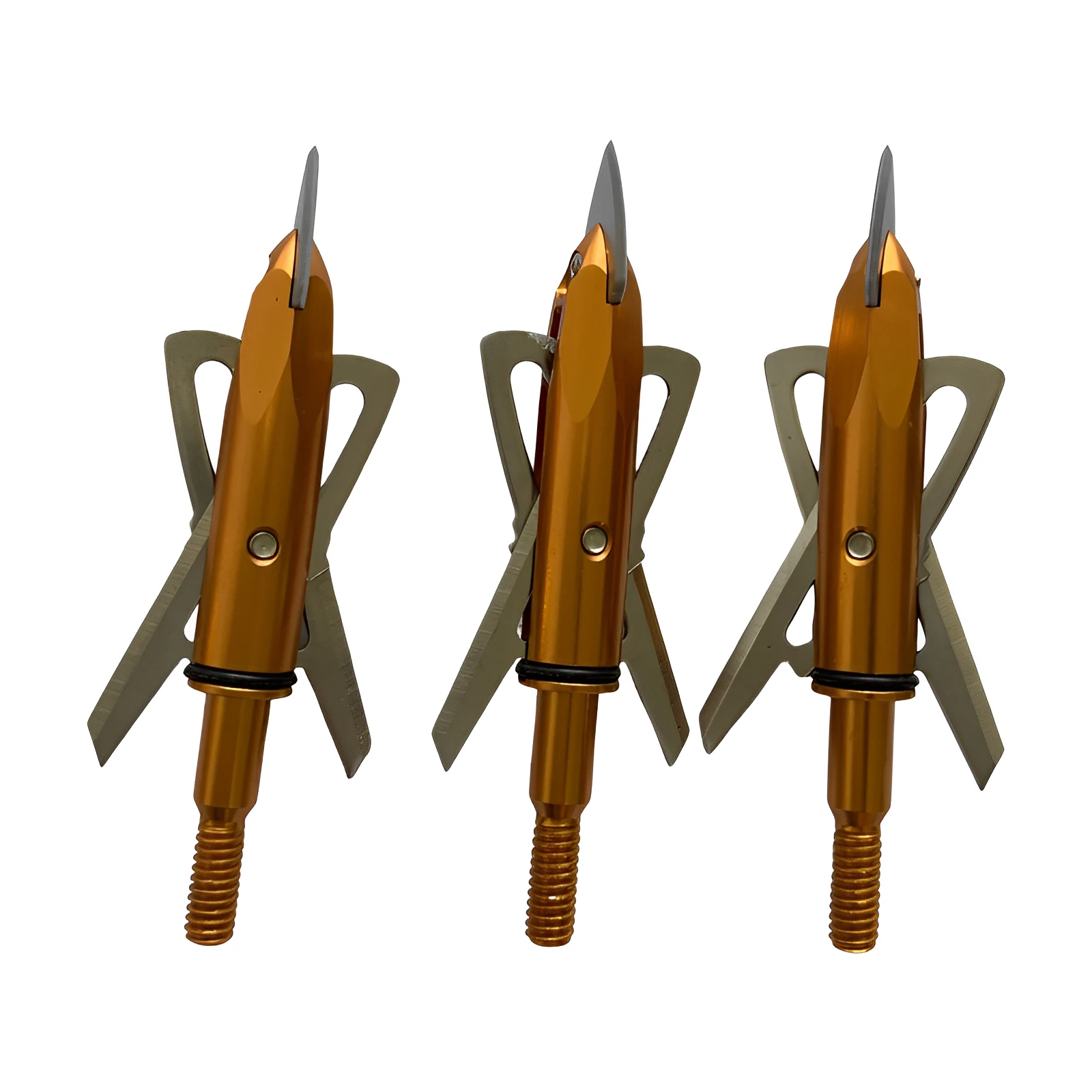 6/12/24Pcs 100Grain Stainless Steel Blade Broadhead Arrowhead 2 Blades Arrow Tips Hunting Tradition Compound Recurve Bow Points