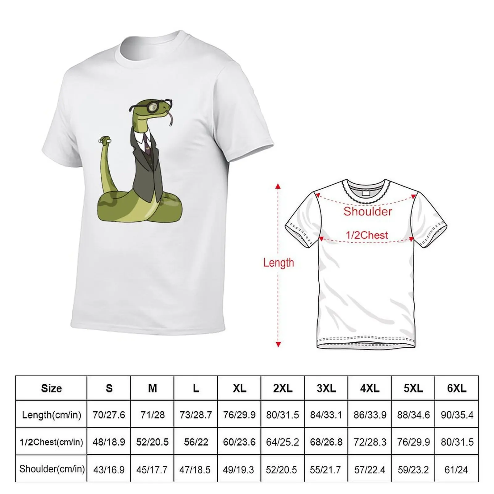 Educated Snake T-Shirt man t shirt heavy cotton funny t shirts dark humor T-Shirt