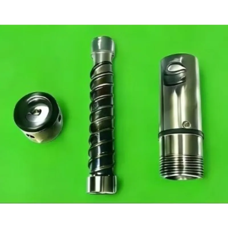 Floating fish feed pellet puffing machine screw sleeve  food extruder Machine head axis Parts 40 Type
