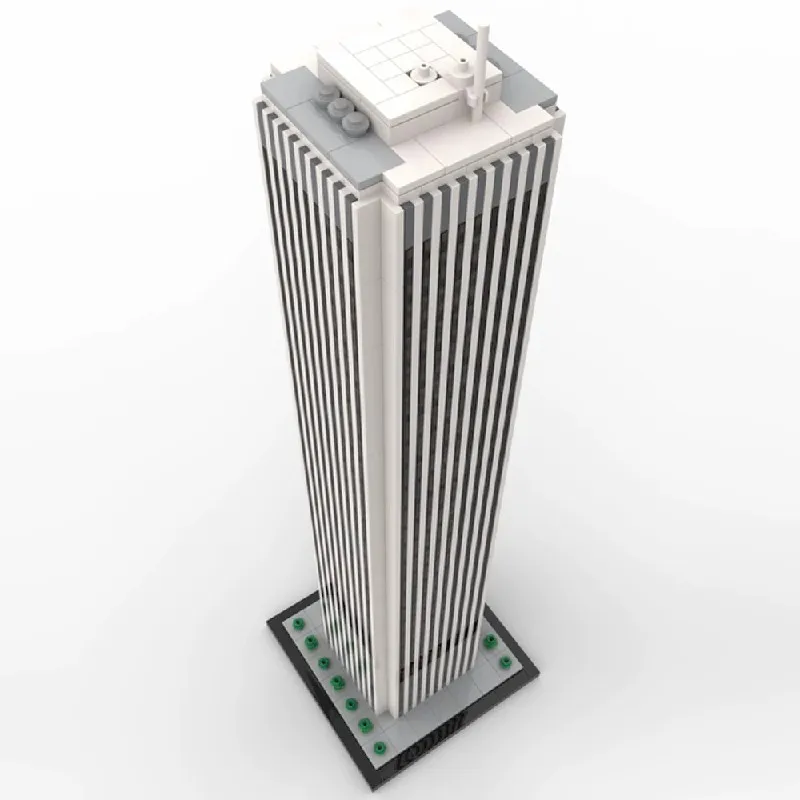 Ensembles de construction de maison centrale de Chicago, Kit de modèles de blocs de construction modulaires d'architecture de magasin d'appartement de ville, cadeau pour enfants 1926 pièces