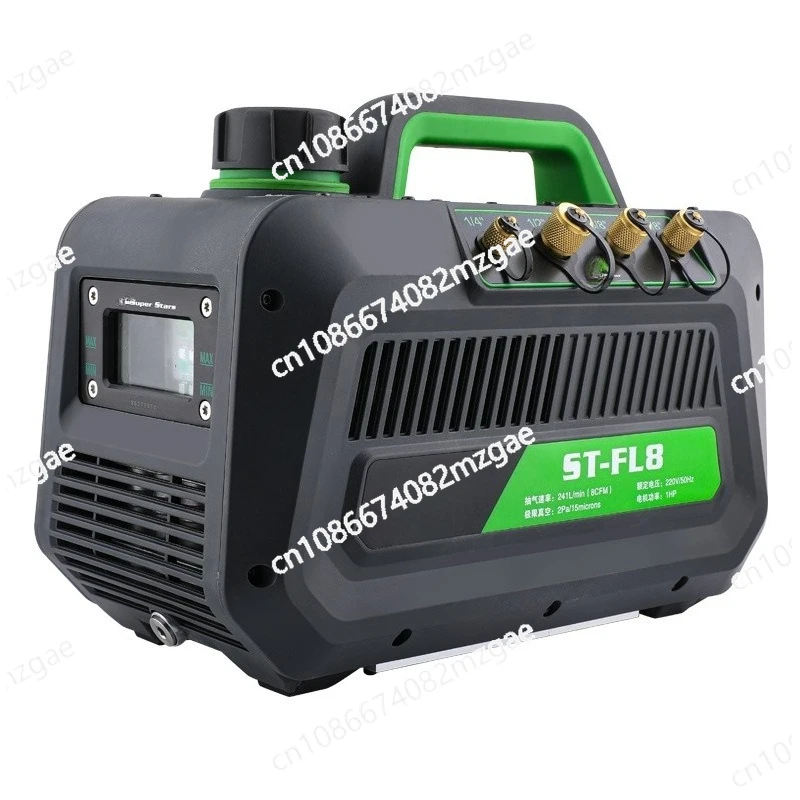 

Vacuum pump multi-line cold storage central air conditioning R32 vacuum pump oil tank heat dissipation and evacuation
