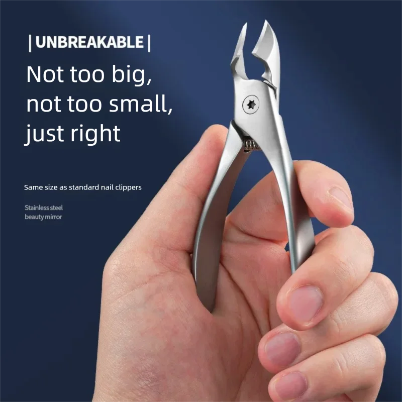 

1pc Mini Stainless Steel Horn Pliers Nail Scissors Hawk's Beak Toe Special Nail Clippers Nail Clippers Nail Groove Ingrown Nails