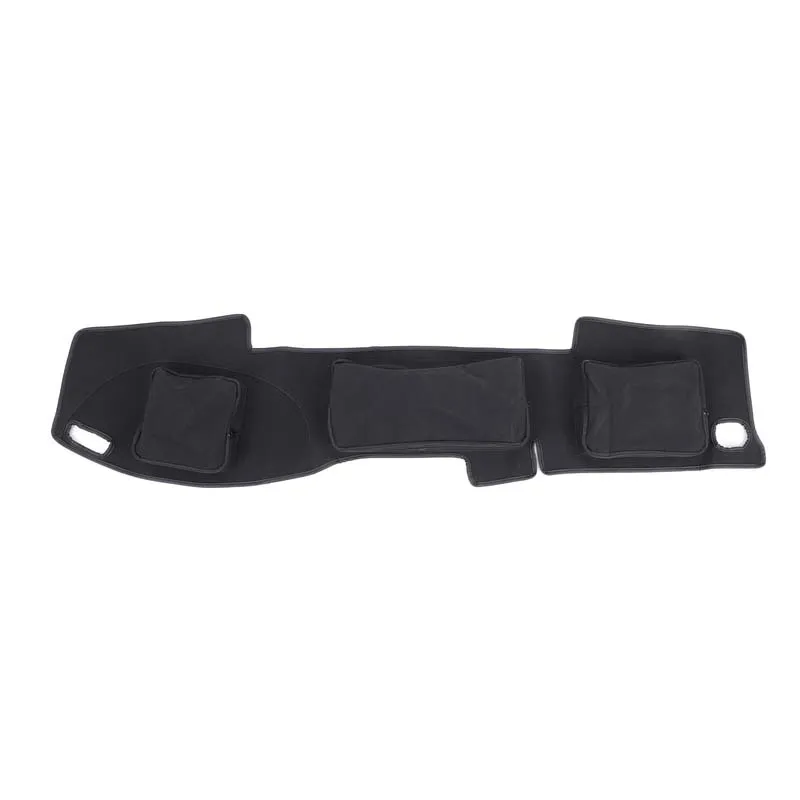Black 1Pcs For Toyota Land Cruiser Prado 120 2003-2009 Car dashboard storage sun protection and UV mat car interior accessories 5
