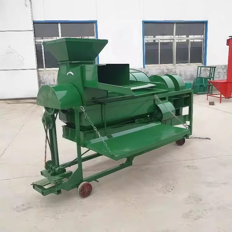 Multi Function Crop Thresher Machine Farm Use Corn Wheat Rice Sorghum Soybean Millet Grain Separating Threshing Equipment