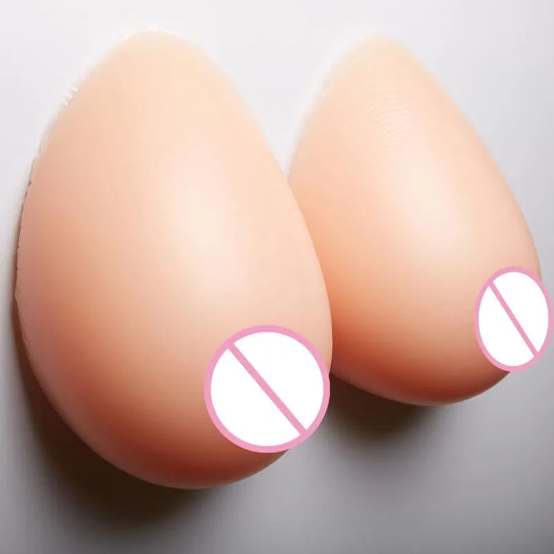 1pcs Realistic Silicone Fake Boobs Artificial Fake Breast crossdresser Breast Forms For Shemale Transgender Drag Queen