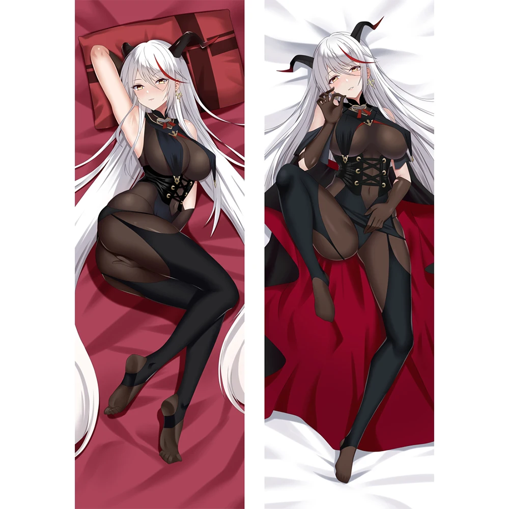 Anime Azur Lane KMS Agir Dakimakura Hing Body Pillow Case Otaku Pillowcover Cushion Cover Home Decor