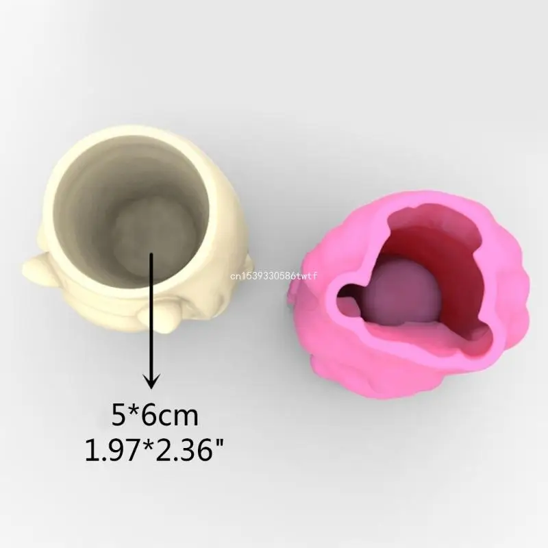 Planter Vase Mold Pen Holder Mold for Resin Epoxy Casting Concrete Mold Home Dropship