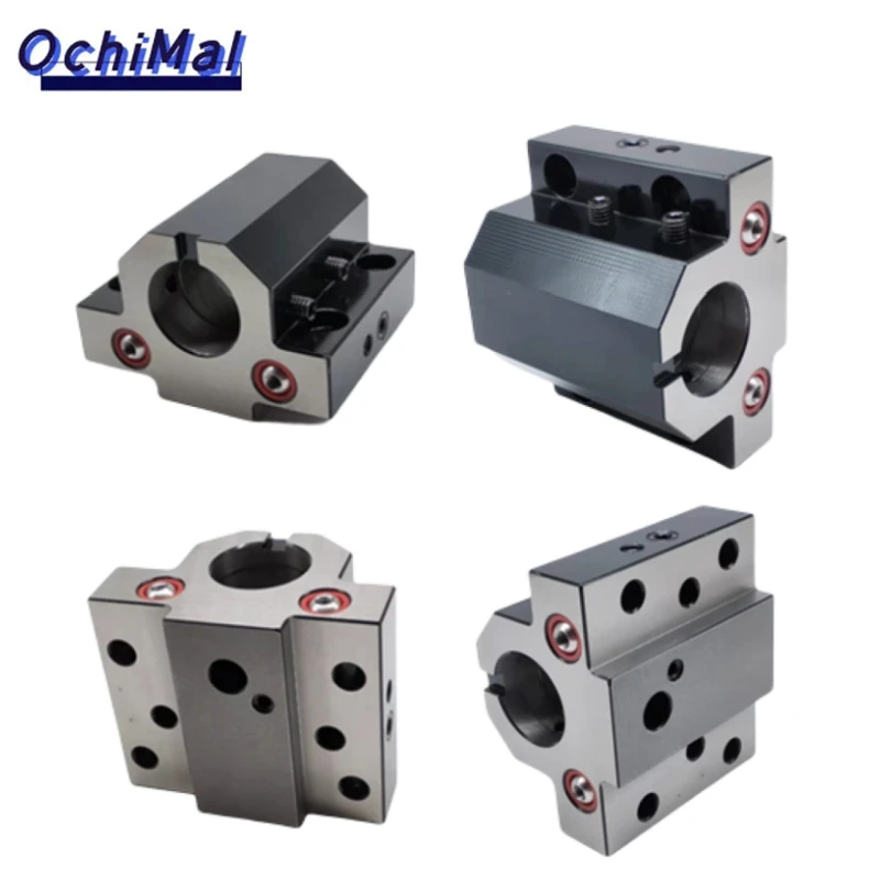 QTE200/100L CNC Lathe Miniature Turret Tool Holder Hardinge Block Internal Cold Boring Tool U Drill End Face