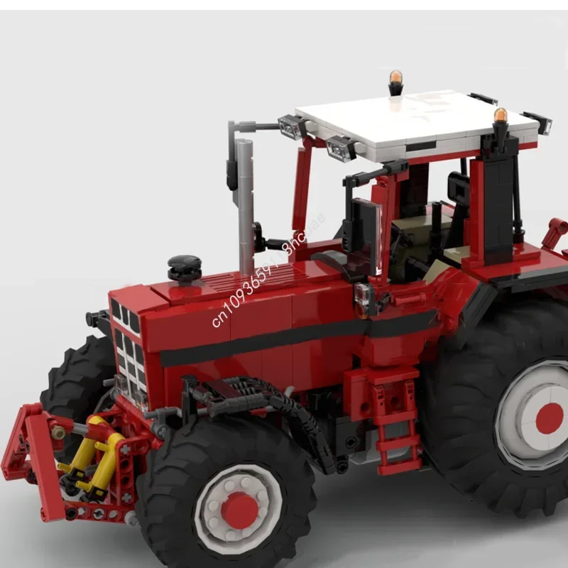 1104 Uds ciudad técnica clásica internacional 1455XL Tractor coche Moc bloques de construcción camión ladrillo DIY juguetes para niños