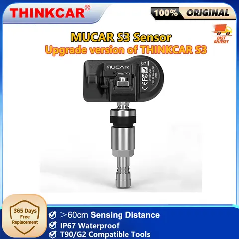 THINKCAR S3 THINKTPMS S3 Датчик 2в1 TPMS 315 МГц 433 МГц Программа Работа с Thinkcar и Mucar tpms Tool S 3 Sensor
