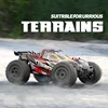 アップグレード大型サイズ 1:10 ドリフトリモートコントロールカー 2.4 グラム 4WD 70 キロ/h 高速合金材料高照度 LED ゴムタイヤ RC カー 4