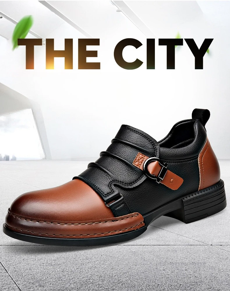 Spring Autumn New Retro Ankle Boots for Men Zipper Designer Genuine Leather Boots Male Fashion High Quality Platform Shoes Man