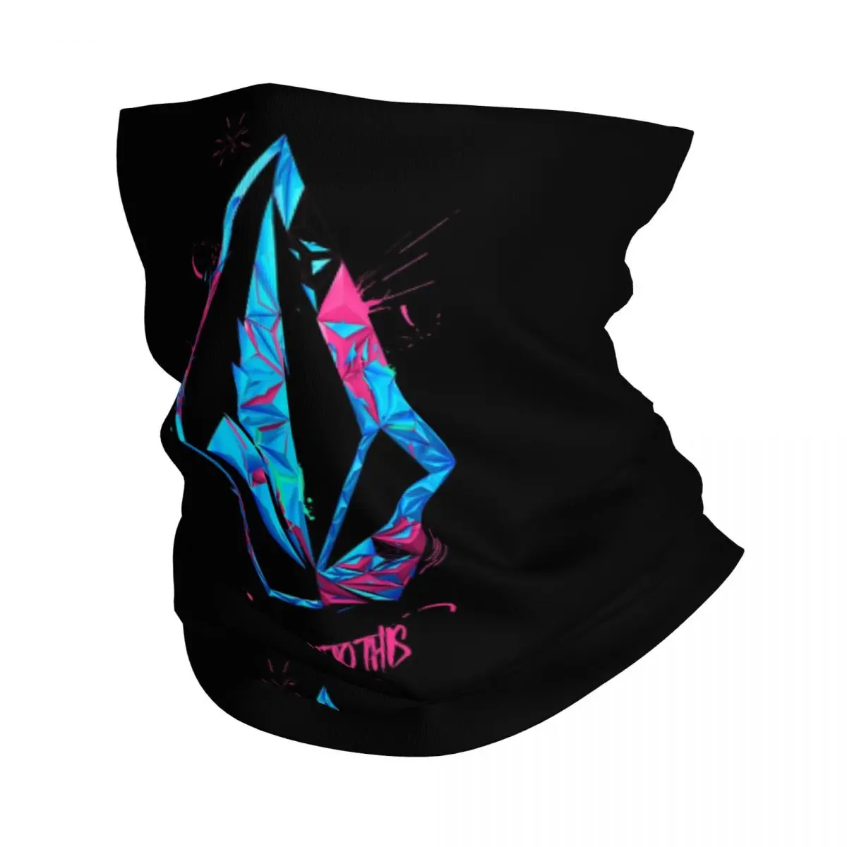 Volcom Logo Bandana Neck Cover Printed Mask Scarf Warm Headband Cycling For Men Women Adult All Season