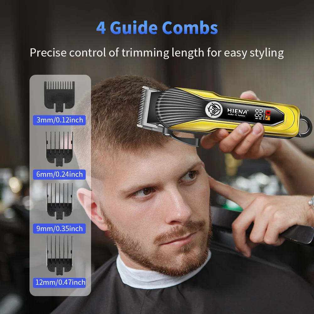 HYN-225 Hair cutting machine Retro style Oil head hair clipper men's hair clipper professional barber Hair trimmer home applianc