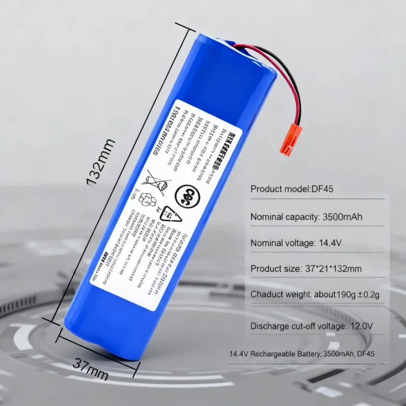

Long-Lasting 14.4V 2600mAh Li-ion Battery for ILIFE V5 V50 Pro X750 Robot Vacuum Cleaner, 14.8V Replacement Battery Pack Parts