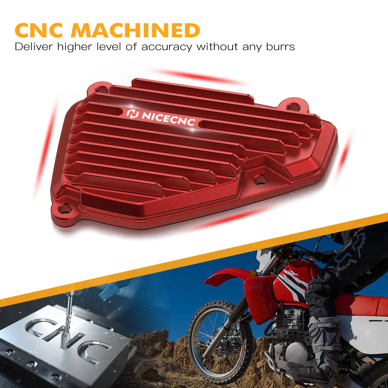 NICECNC ل بيتا XTRAINER 300 2013-2024 غطاء صمام الطاقة RR 300 RR 250 XTRAINER 250 13-24 6061-T6 دراجة نارية من سبائك الألومنيوم