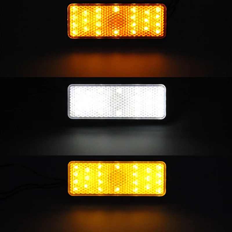 Motorcycle Modified LED Taillight Electric Car Led Reflector 24led Brake Taillight Truck Sidelight