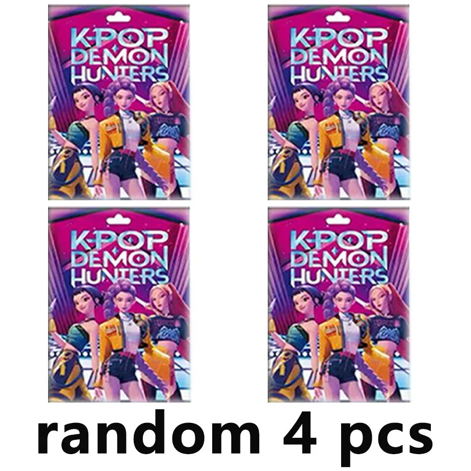 @ HOT Figura de cassadores de Demonios de Anime Kpop، كاساتادورس دي ديمونيوس K-Pop، رومي ميرا زوي، تمثال دي تيجر، juguete_@ #6