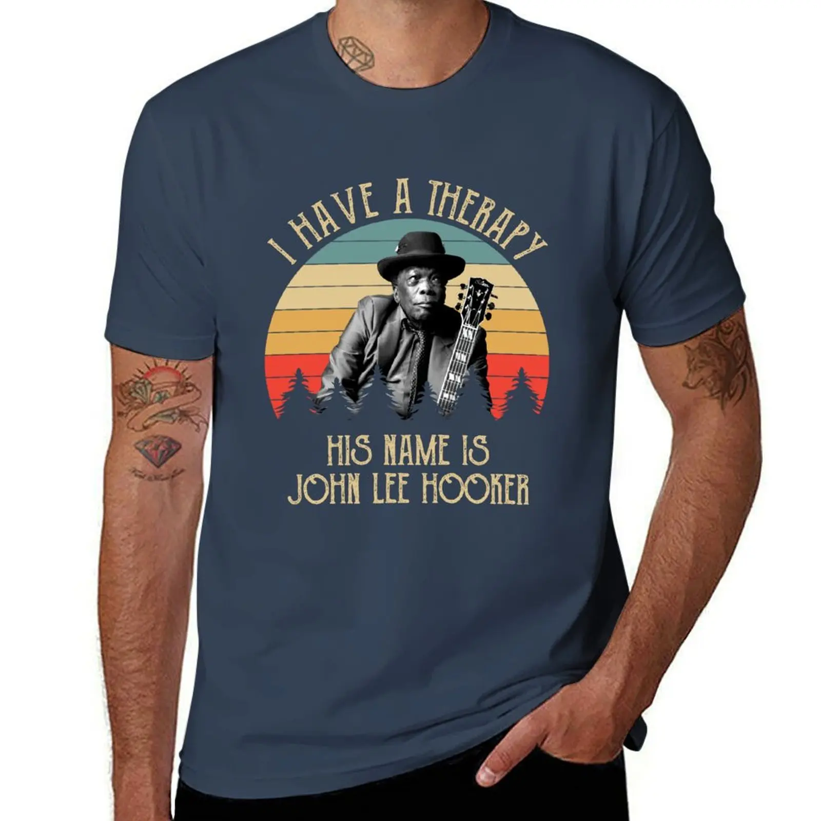 

Name Lee His John I Classic Therapy Have is Hooker Essential A T-Shirt Outdoor Work Short Sleeve Top