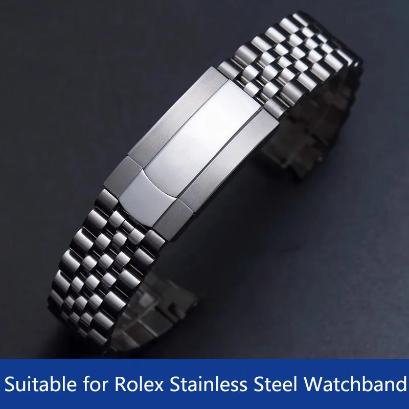 904L Stainless Steel Watch Bracelet Luxury watchband 20mm 21mm For Rolex Oyster Perpetual Datejust DAYTONA SUBMARINER Straps