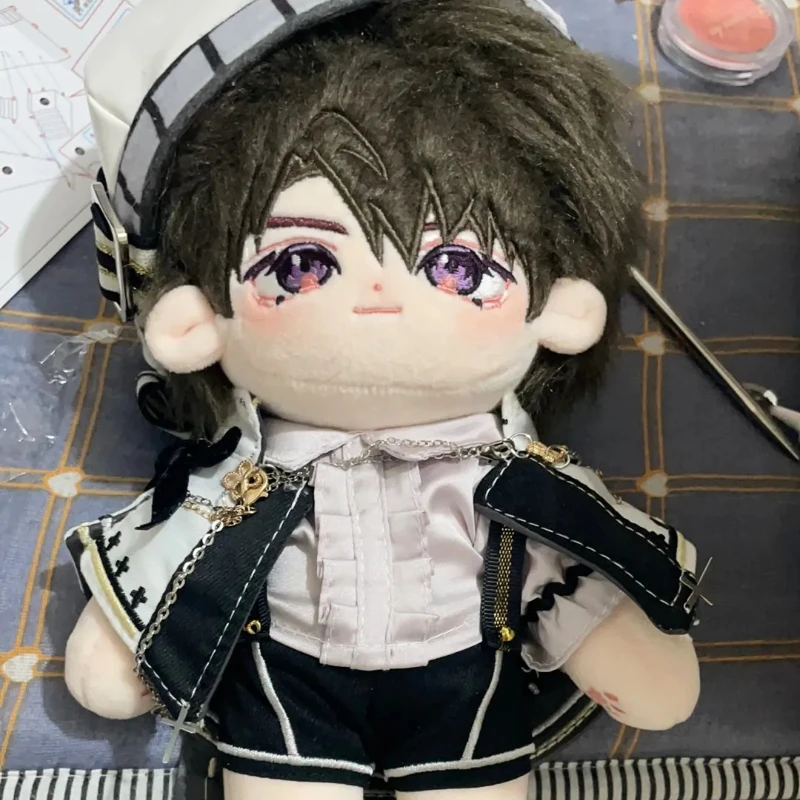 

30cm Game Love and Deepspace Caleb Kawaii Cosplay Anime Cotton Doll Body Long Leg Cartoon Change Suit Soft Toy Figures Fans Gift