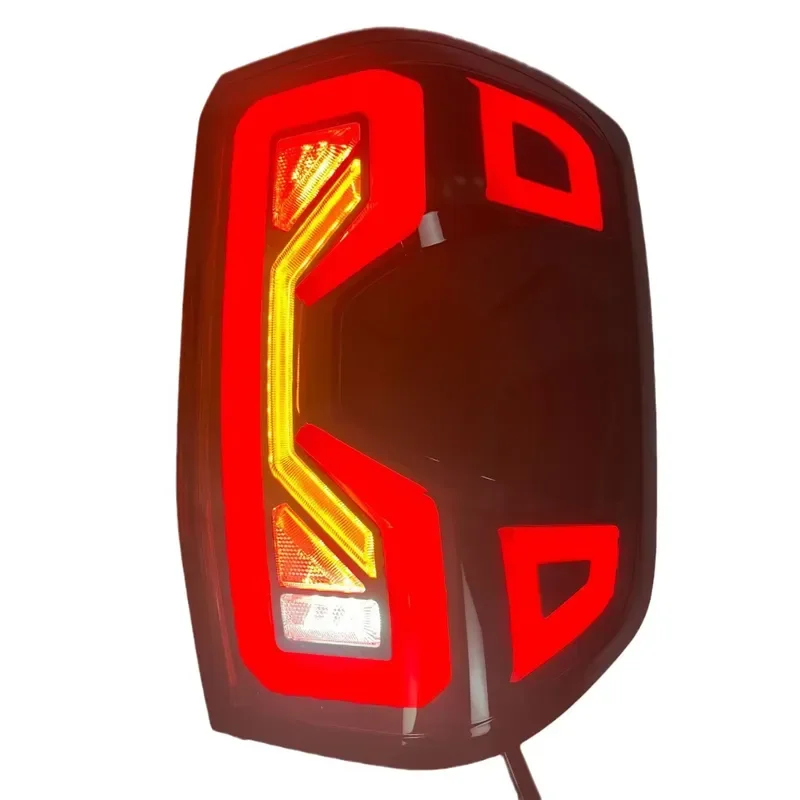 LED Rear Tail Lights for 2023 Ford Ranger Dual-color Brake Lamps Waterproof Custom Fit Heavy Tail Lamp Assembly