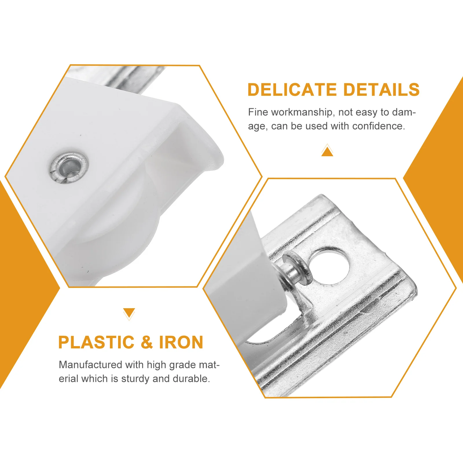 

8pcs Replaceable Curtain Cord Lock Accessories for Shutter Pulley Roman Blinds Fittings Blind Lock Sturdy Compact Safe