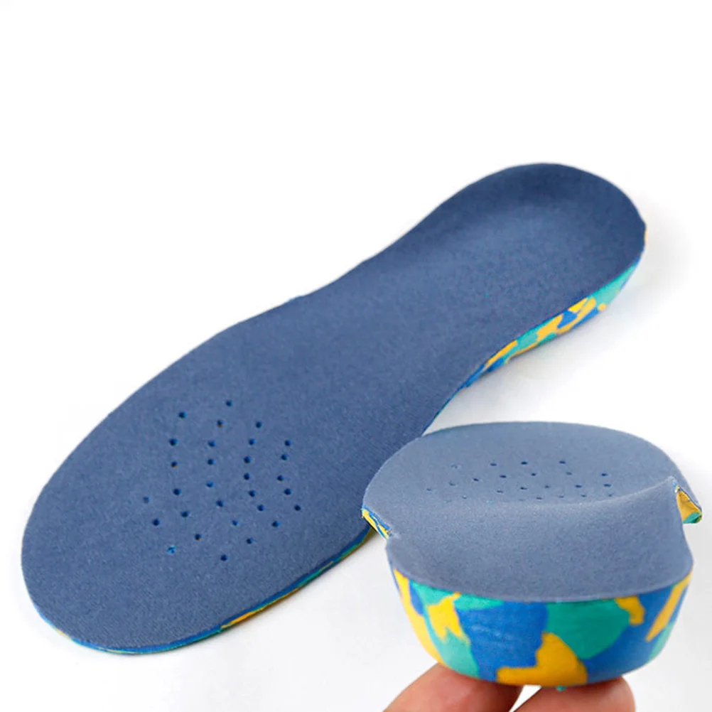 2 أزواج قوس دعم النعال الأطفال تقويم العظام المسطحة وسادة مريحة منصات حجم L العناية بالقدم النعال كعب لتخفيف الآلام #3