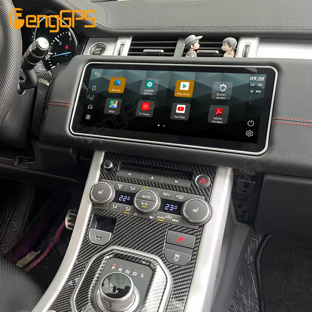 12.3 inch Touch Screen Frame Stick And Full Fit Car Radio For Range Rover Evoque L538 Android 13 Multimedia Video Player Carplay