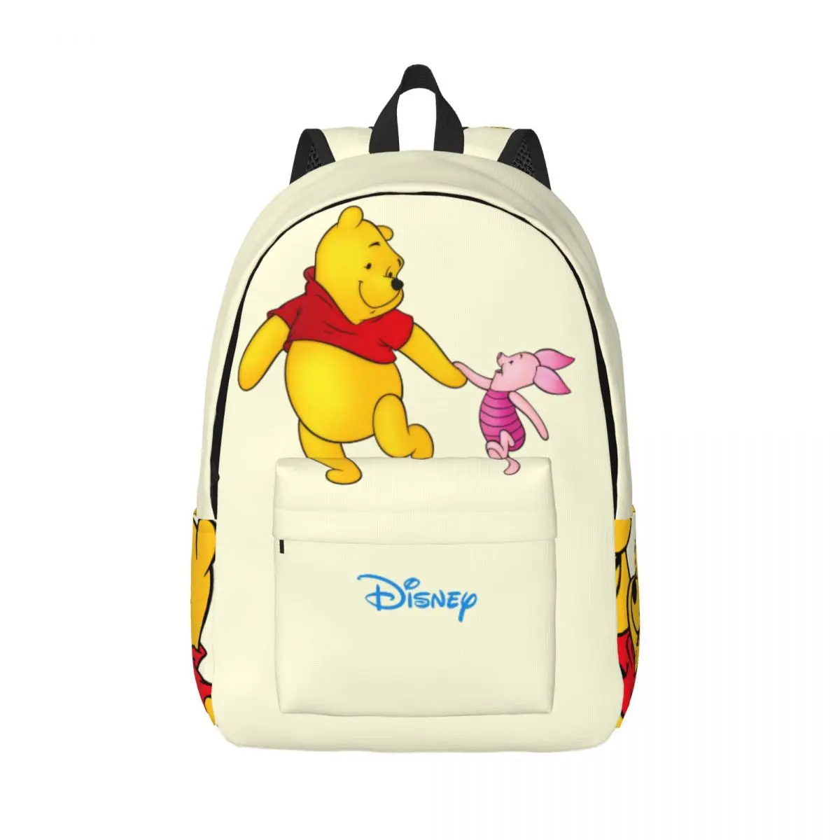 Back To School Gift And Piglet Zipper Closure Storage Bag Disney Winnie The Pooh Personalised Couple Handbag Campus