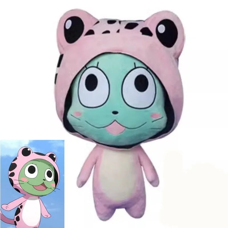 Fairy Tail Frosch Cosplay Cute Cartoon Frog Anime 55cm Stuffed & Plush Mascot