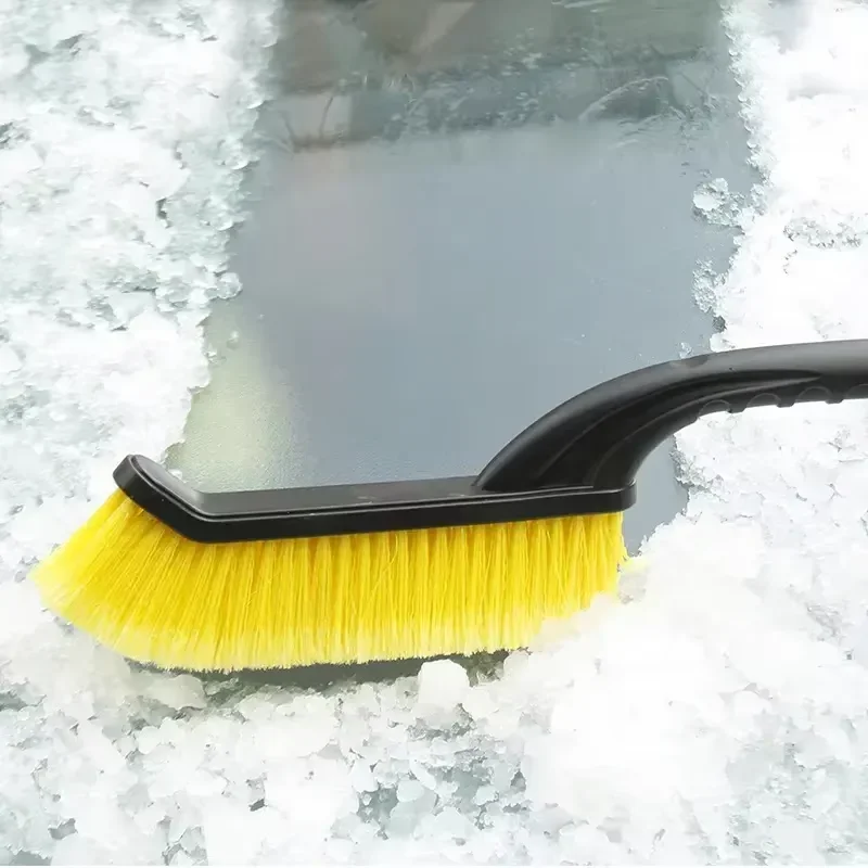 Extendable Ice Scraper Car Detachable Snow Brush with Ergonomic Foam Grip Cars Frost Removal Car Winter Cleaning Accessories