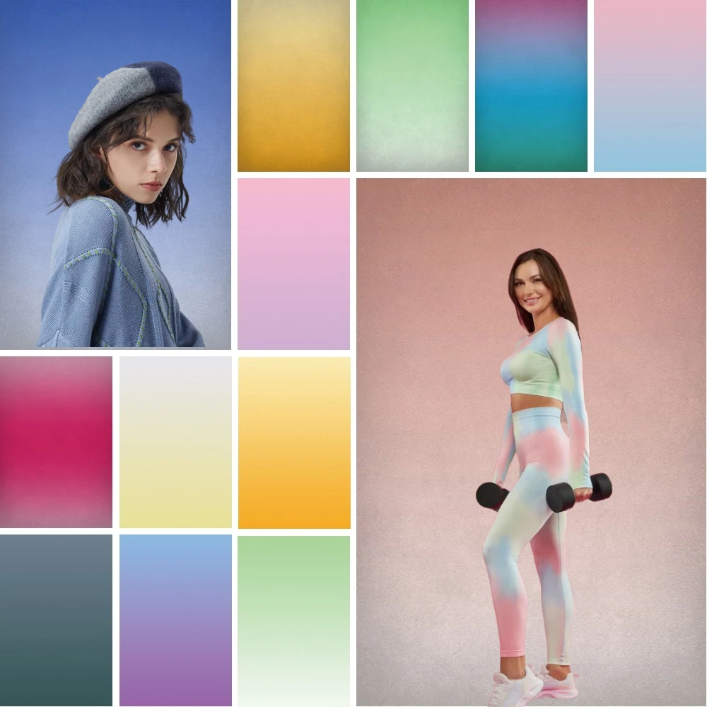 

MOON.QG Gradient Color Wall Solid Abstract Texture Backdrop Photography Accessories Photo Background Birthday Shooting Props