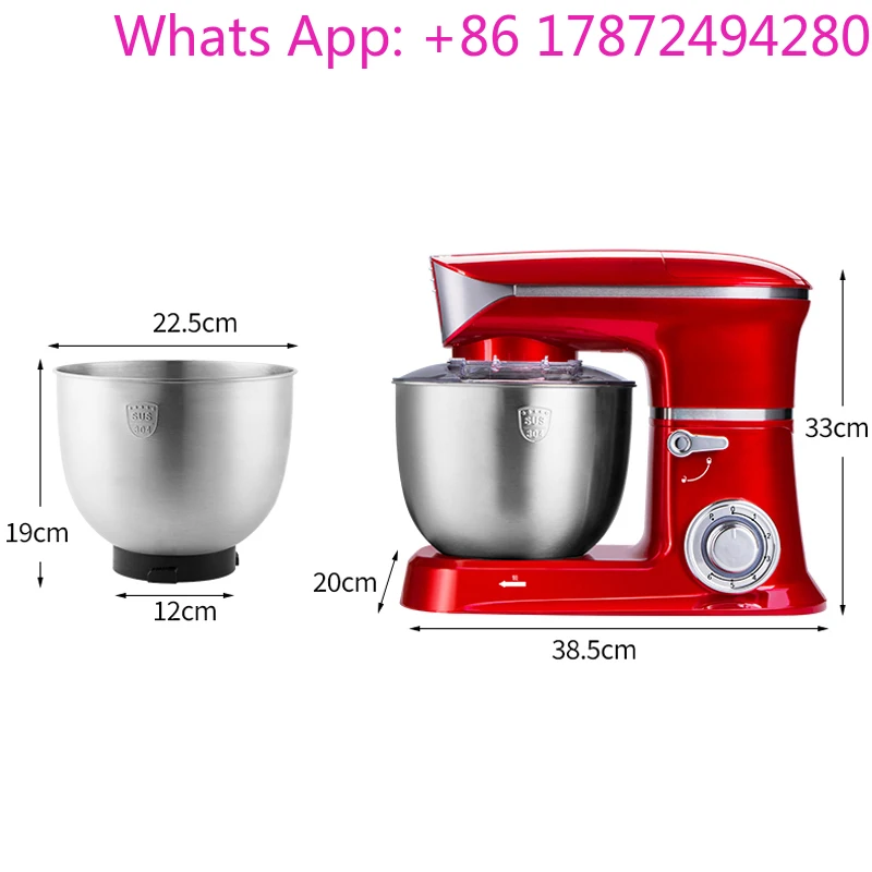 Electric household multifunctional small automatic dough kneading machine Mixing ZG-LZ518 Juicing meat grinder cook machine