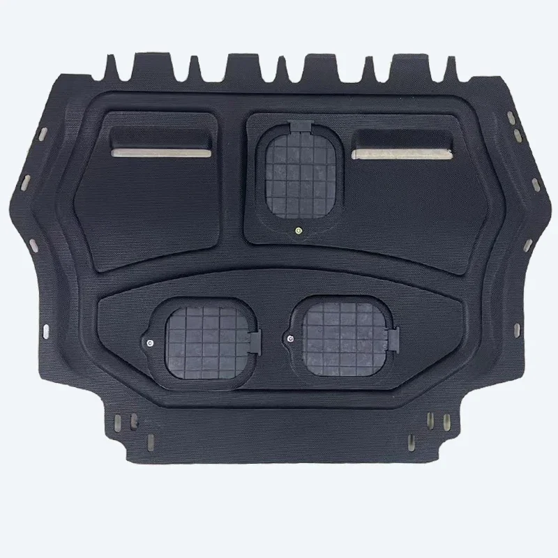 لفولكس واجن جيتا 2006-2014 أسود تحت المحرك الحرس لوحة سبلاش درع الطين الحاجز غطاء قطعة من نسيج حامي #2