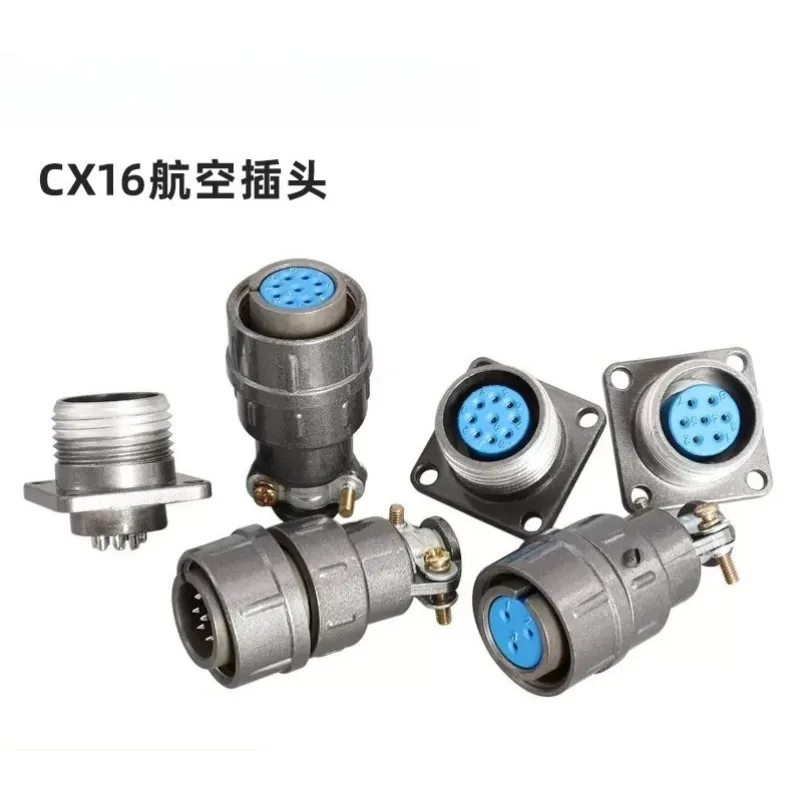 CX16 Aviation Plug Socket Connector 2-3-4 - 5-7-9 Core Reverse CX16Z4FM1 Opening 16mm
