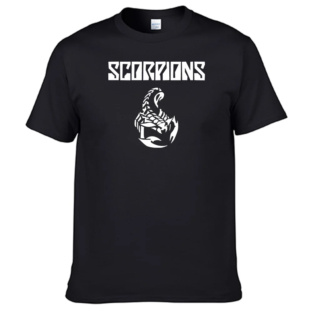 Scorpions T Shirt Heavy Metal Band Shirt 100% Cotton N012