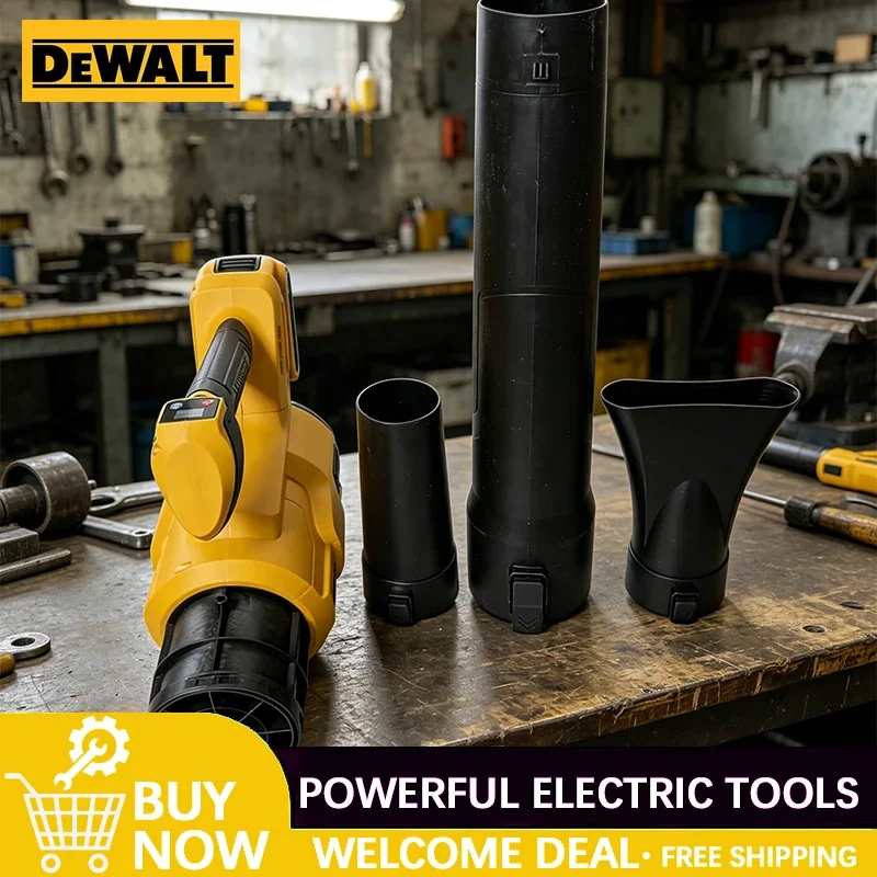 

Новая беспроводная электрическая воздуходувка DEWALT 2026 года, ручная, эффективная для уборки листьев, снега и пыли, совместима с аккумуляторами 18В.