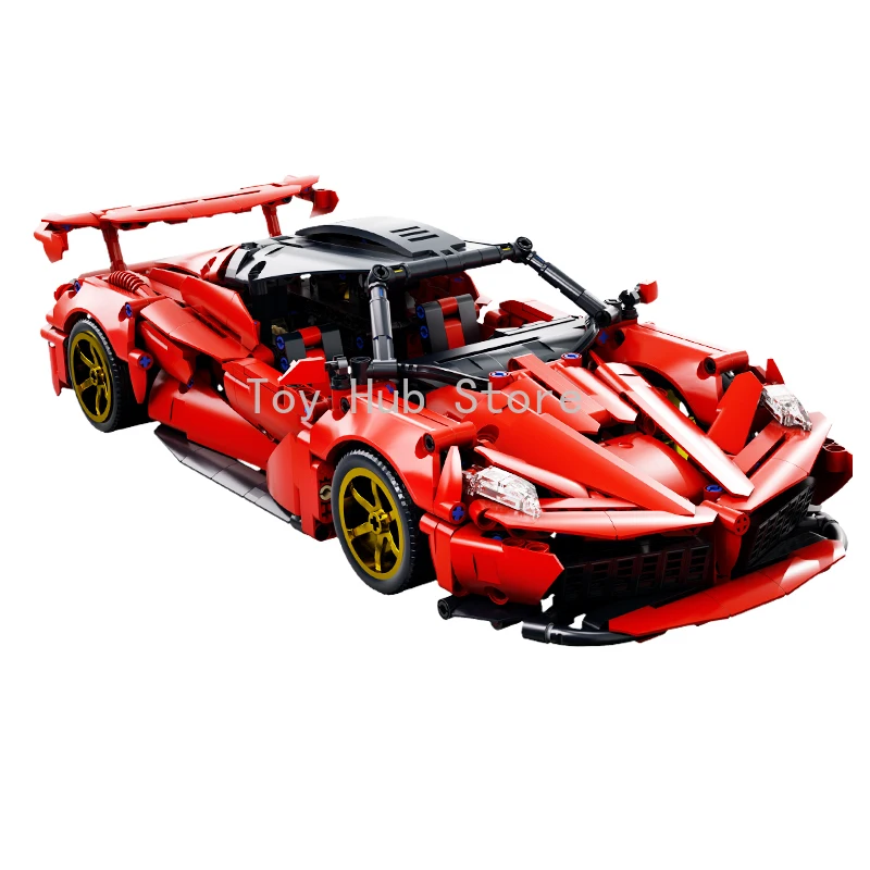 1:14 ラフェラーリスポーツカー RC おもちゃスポーツブロックブロックレーサービルディングブロック車モデル知育玩具誕生日子供のためのギフト