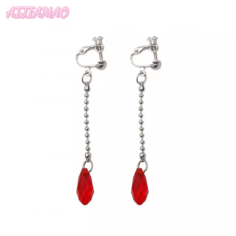 Kurapika Kurta Peluca de Cosplay Anime, pelucas doradas Kurapika, anillo, pendientes, utilería, pelucas de fiesta resistentes al calor + gorro de peluca gratis