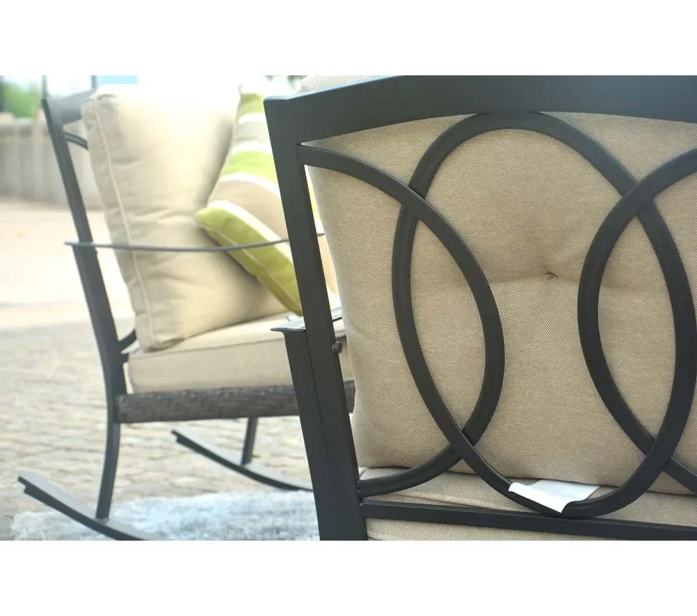 Żeliwna sofa do mebli ogrodowych