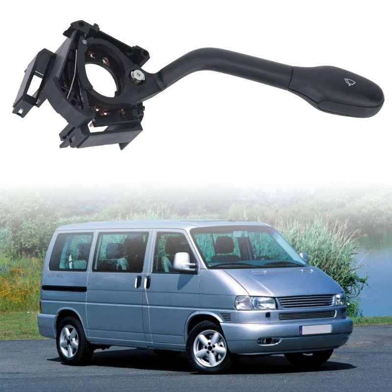 Automotive Wiper Control Assembly 7D0953519, Steering Column Lever with ABS Housing for Vehicle Wiper Replacement and H9EE