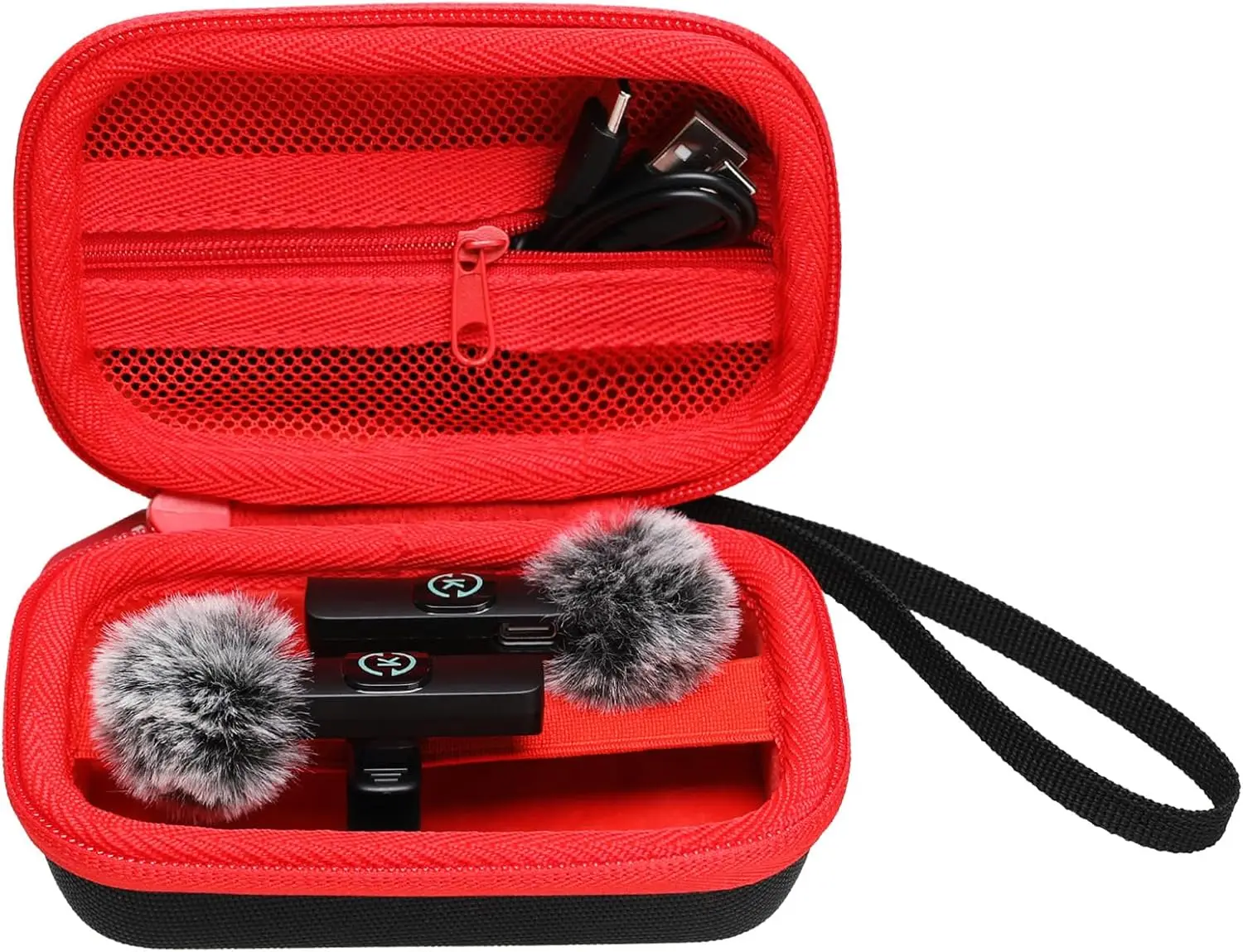 LTGEM Hard Case for MAYBESTA/PQRQP/JUDKIOM/Leettus/Bulatry/AIKELA/EJCC/NPTCL/Caiord/MAXTOP Lavalier Lapel Microphone