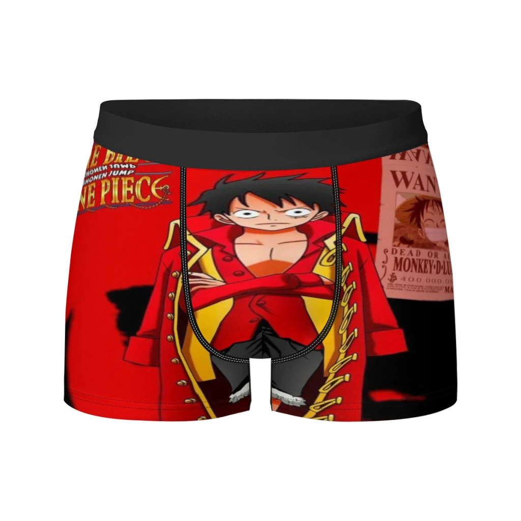 

O-Onee P-Piecee Breathable milk Silk Boyshorts Elastic Men's Underwear 3D Boxer Shorts Boxer Briefs