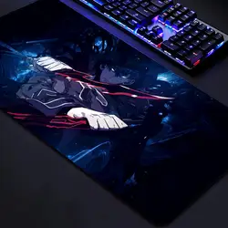 Alfombrilla de ratón de nivelación en L de s-solo de Anime, accesorios de juego grandes para PC, portátil, teclado de ordenador, alfombrilla de ratón de goma, protección de escritorio duradera