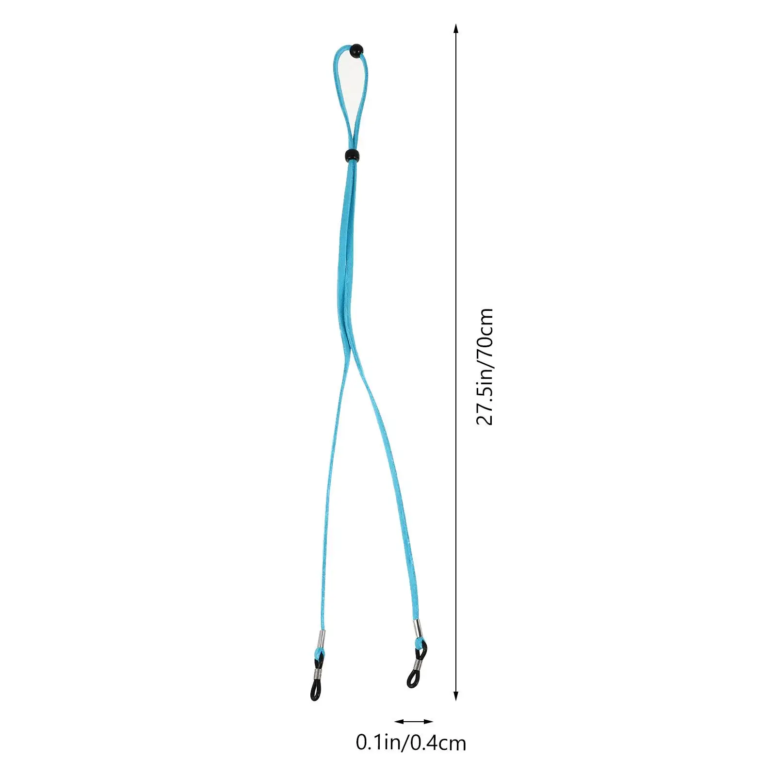 6pcs Glasses Lanyard Eyeglasses Strap Adjustable Lightweight Portable Suede Anti Lost Rope Protective Daily Use