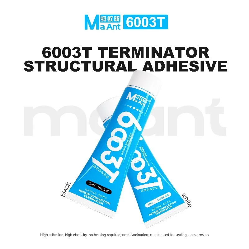 MaAnt 6003T Terminator Structural Adhesive Glue for Mobile Phone Frame Back Cover Electronic Precision Equipment Repair Sealant
