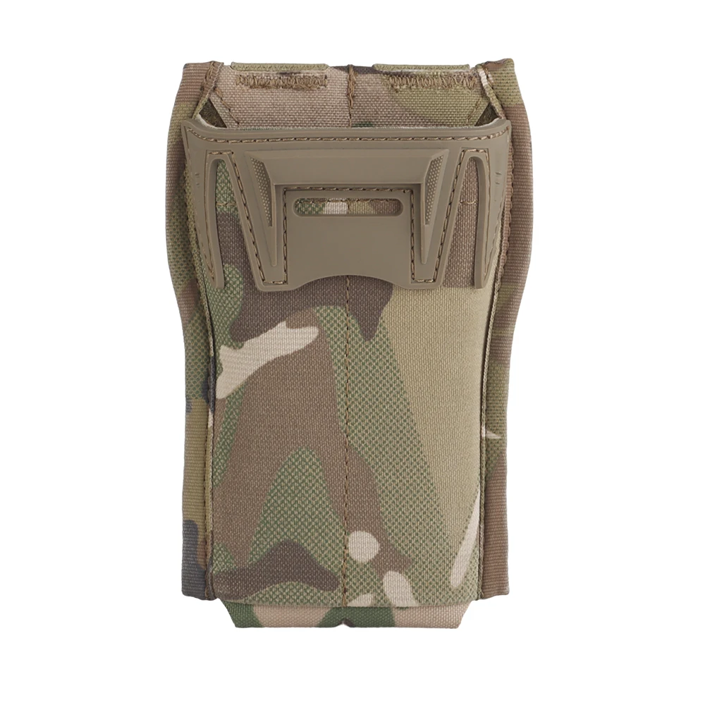 Open Top Mag Pouch 5.56 Single MAG Pouch M4 AR AK MOLLE Bag Agilit Style Pincers Tactical Hunting Vest Plate Carrier Gear