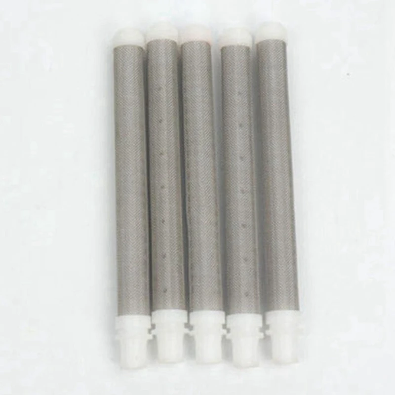 30Pc Airless Filter 60 Mesh Airless Spray Filter 304 Stainless Steel For Wagner Airless Paint Spray Corrosion Resistance